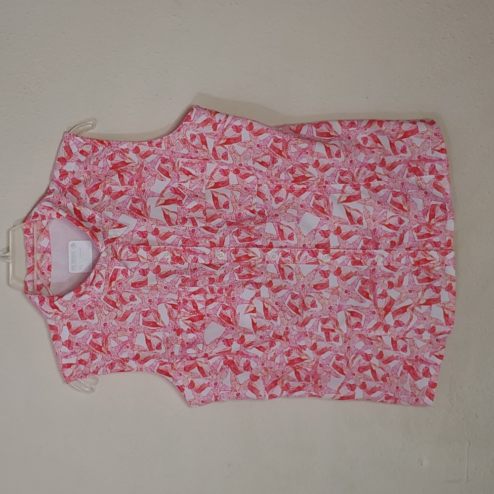 Reel Legends Women's Size Petites Large Sleeveless Blouse